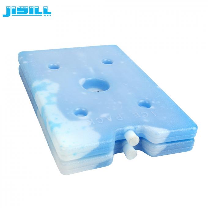Tijolo frio plástico do bloco de gelo do gel do HDPE por atacado do uso da caixa do refrigerador para o transporte médico do alimento