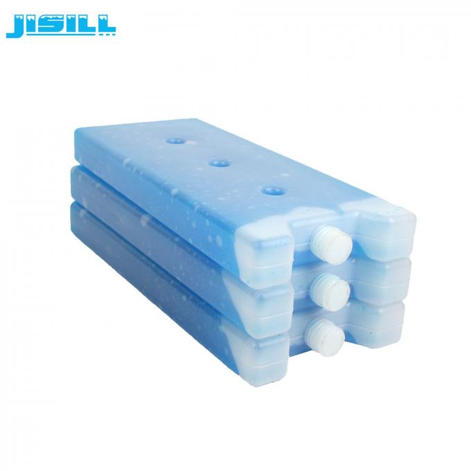 Produto comestível portátil reusável grande bloco de gelo do líquido refrigerante do gel para o transporte da corrente fria