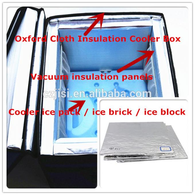 Bloco azul plástico magro do refrigerador do congelador do gelo do PE durável reusável de alta qualidade para o saco do alimento
