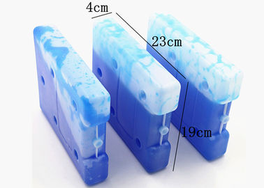 Caixa de gelo médica reusável do gel com material seguro do HDPE para o transporte da corrente fria