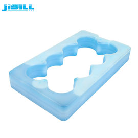 Tijolos feitos sob encomenda do refrigerador do gelo do gel da forma especial do material plástico para o frio da bebida