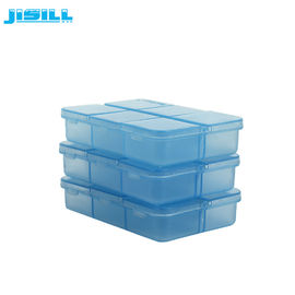 Tubos transparentes azuis do empacotamento plástico do costume 3Mm mini para o Trinket