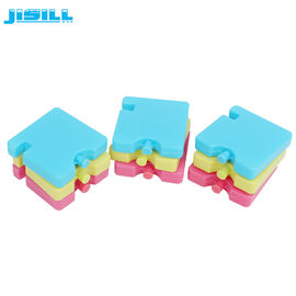 Mini blocos de gelo duros coloridos com selagem perfeita da soldadura ultrassônica para a lancheira