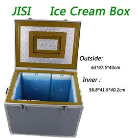 Caixa do refrigerador do gelado do plutônio + do material de isolação do vácuo para -22C congelada