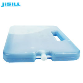 Blocos de gelo plásticos duráveis do refrigerador do HDPE reusável os grandes com punho/congelador mais fresco embalam