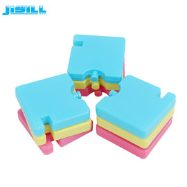 Mini blocos de gelo duros coloridos com selagem perfeita da soldadura ultrassônica para a lancheira