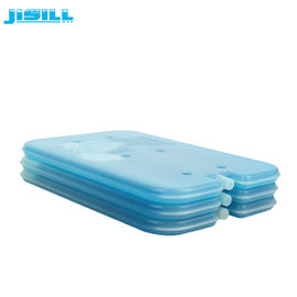 Refrigerador duro do bloco de gelo do gel fresco Não-tóxico plástico magro livre de alta qualidade do HDPE BPA para o alimento congelado no saco do almoço