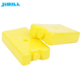 Gel amarelo dos blocos de gelo do HDPE do produto comestível o mini baseou GV MSDS dos blocos de gelo alistado