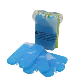 Blocos de gelo reusáveis feitos sob encomenda do gel/placa para o alimento fresco em sacos térmicos