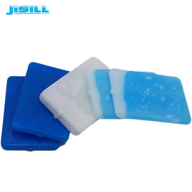 Bloco de gelo ultra fino do plástico, grandes blocos de gelo reusáveis para a lancheira