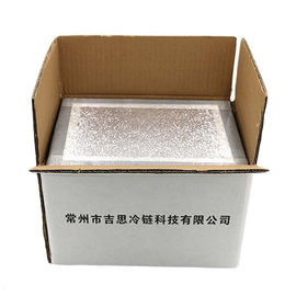 Caixa de transporte fria do refrigerador de cartão ondulado do alimento do Auto-conjunto da caixa