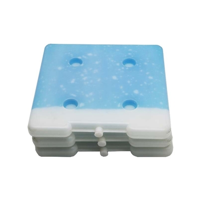Bolsas de gelo materiais exteriores duras plásticas seguras do congelador usadas na caixa da isolação