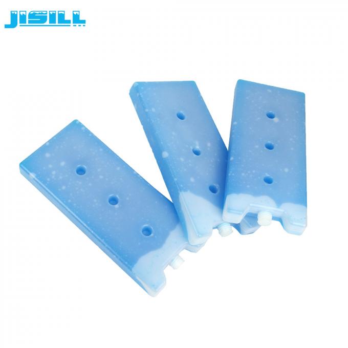 Placa durável plástica dura eco-amigável do gelo do produto comestível a grande para o transporte da corrente fria