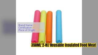 Mini bolsas de gelo em gel mantêm os alimentos frescos