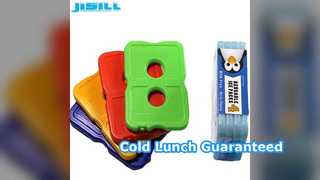 Bolsas de gelo ultrafinas mantêm os alimentos frios