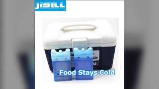 Bolsas de gelo reutilizáveis ​​mantêm os alimentos frescos por mais tempo
