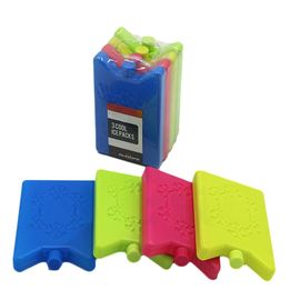 comprar Grade alimentar HDPE plástico 15*10*2 CM Mini Ice Packs Freezer Packs FDA SGS Certificado para alimentos congelados online manufacture