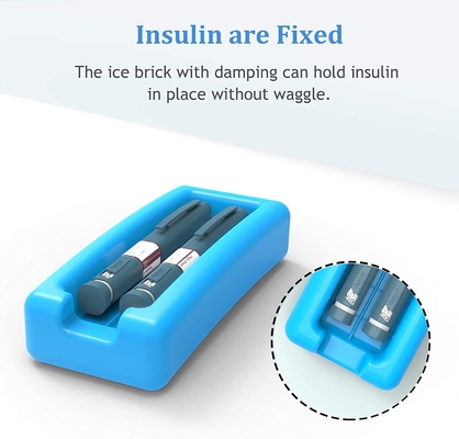 Estojo refrigerador de viagem Bolsa térmica protetora Bolsa de gelo PCM Mantendo a insulina ativa