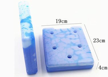 Caixa de gelo médica reusável do gel com material seguro do HDPE para o transporte da corrente fria