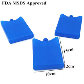 Mini pacotes de gelo para resfriamento de alimentos e bebidas em lancheiras, piqueniques e muito mais. Portátil e reutilizável multiuso para acampamento, pesca e muito mais.