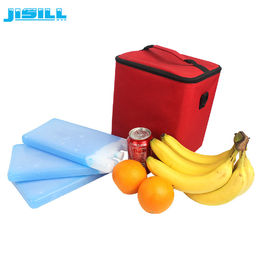 Placas de congelamento eutéticas de gel azul reutilizáveis de 750ml para frescura e preservação de alimentos com SAP