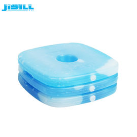 Pacotes de gelo de almoço com isolamento duro de buraco único com mini PCM Gel Elementos de resfriamento para alimentos congelados