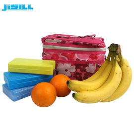 Grade de alimentos Reutilizável Eutectic Placas de frio Multi - Função de isolamento tijolo Para sacos de almoço Para alimentos congelados
