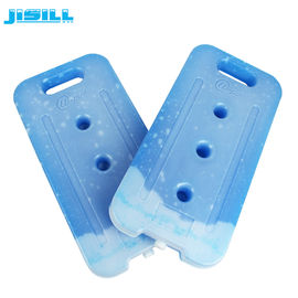 Pacotes de gelo de plástico rígido reutilizável livre de BPA grandes PCM 40 x 20 x 4,1 cm folha