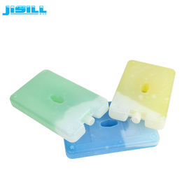 Blocos de gelo do gel reusável plástico do HDPE de 15*9*2 CM mini para o saco mais fresco/bolsas de gelo pequenas