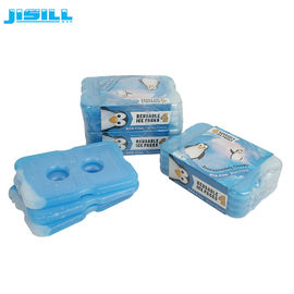 Rígido plástico Slim Mini Ice Packs Espetáculo Com Gel de Refrigeração Líquido Dentro Para Alimentos Congelados