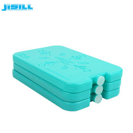 Pacotes de gelo de almoço de plástico duro azul reutilizáveis para refrigeradores para alimentos congelados