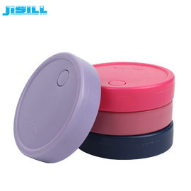Embalagem de gelo em cilindro de HDPE personalizada 100 ml Para refrigerar latas de bebidas Para alimentos congelados