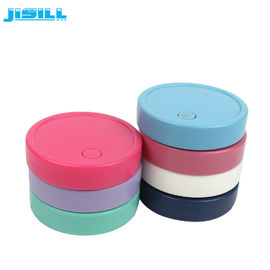 Embalagem de gelo em cilindro de HDPE personalizada 100 ml Para refrigerar latas de bebidas Para alimentos congelados