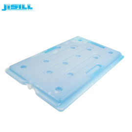 Produto de plástico HDPE reutilizável grande tijolo refrigerador de gelo para transporte de cadeia de frio para alimentos congelados