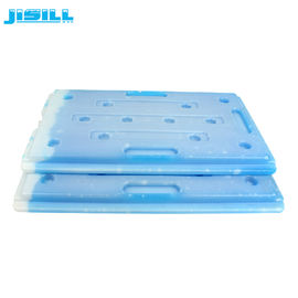 Produto de plástico HDPE reutilizável grande tijolo refrigerador de gelo para transporte de cadeia de frio para alimentos congelados