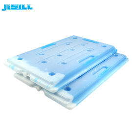 Produto de plástico HDPE reutilizável grande tijolo refrigerador de gelo para transporte de cadeia de frio para alimentos congelados