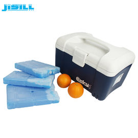 Tijolo refrigerando plástico rígido reusável da isolação do gelo do gel do produto comestível para o transporte da corrente fria