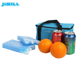 18 * 9.5 * 2.8cm tamanho frigorífico de gelo tijolo para isolamento frigorífico caixas com várias cores para alimentos congelados