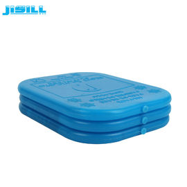 O gel plástico recarregável do congelador do bloco de gelo de SAP/CMC embala para uma caixa mais fresca