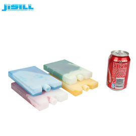 Produto comestível 200 ML que refrigeram bloco de gelo plástico do HDPE do refrigerador do gel de SAP o mini para o alimento congelado