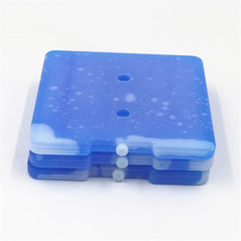 Refrigerador plástico reusável duro feito sob encomenda dos blocos de gelo do material plástico para sacos do almoço