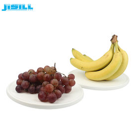 Congelador frio refrigerando redondo da placa do gel para o fruto e o alimento frescos, índice 860ml