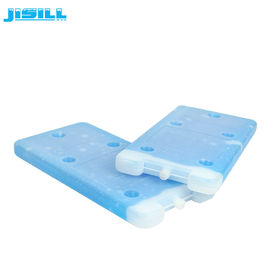 Bloco de gelo frio refrigerando plástico duro da placa Eutectic do gel do HDPE por atacado de 22*11*1.8 CM para o alimento