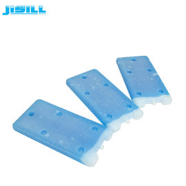 Bloco de gelo frio refrigerando plástico duro da placa Eutectic do gel do HDPE por atacado de 22*11*1.8 CM para o alimento