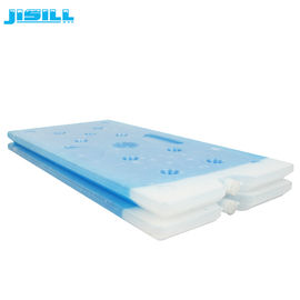 Pacotes de gelo descartáveis para refrigeradores, pacotes de gelo azul reutilizáveis para alimentos congelados