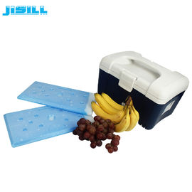 Pacotes de gelo descartáveis para refrigeradores, pacotes de gelo azul reutilizáveis para alimentos congelados