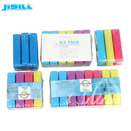 Mini blocos de gelo azuis portáteis usados no alimento congelado fresco com empacotamento personalizado