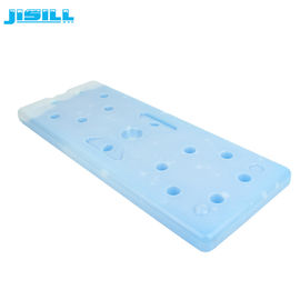 Grande peso azul plástico do refrigerador 2600g do PCM do tijolo do gelo dos blocos de gelo do refrigerador