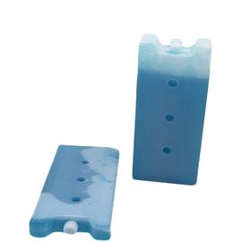 Elementos refrigerantes plásticos do tijolo do refrigerador do gelo do HDPE com material feito sob encomenda da mudança de fase