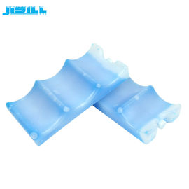 blocos de gelo reusáveis plásticos do gel do bloco de gelo do leite materno 600ml para sacos frescos